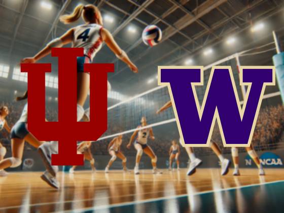 Indiana Hoosiers at Washington Huskies Women's Volleyball